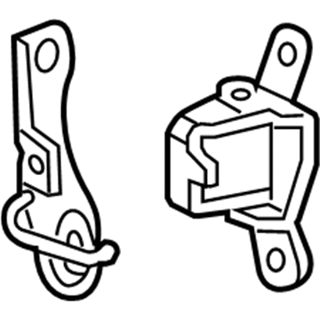 Mopar 5161442AA Rear Door Upper Hinge