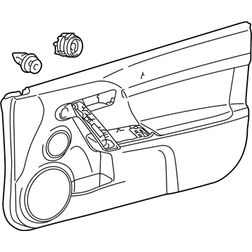 Toyota 67620-21300-B0 Door Trim Panel