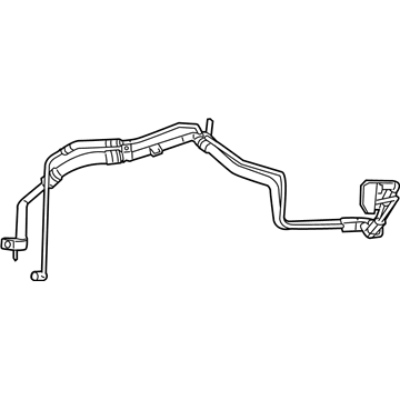 Mopar 68100677AB Line-Auxiliary A/C Suction & LIQ