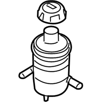 Hyundai 57150-0W301 Reservoir Assembly-Power Steering