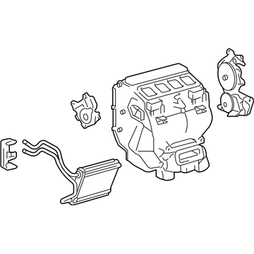Toyota 87050-06410 AC & Heater Assembly