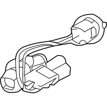 Hyundai 92490-G2000 Lamp Holder And Wiring, Interior, Rear