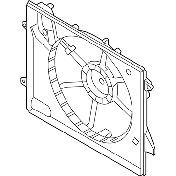 Hyundai 25350-C2100 SHROUD-Radiator