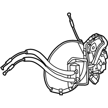 Nissan 80501-9PM0A Front Left (Driver-Side) Door Lock Actuator