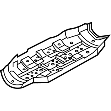 Infiniti 20853-8J100 Lower Shelter