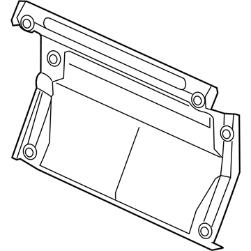 Honda 84681-TR2-A01ZA Lining Assy., FR. Trunk *NH554L* (STONE GRAY)