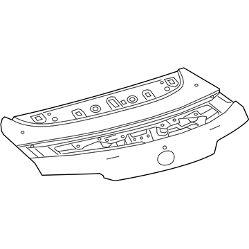 Lexus 64401-11902 Panel Sub-Assembly, Luggage Door