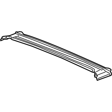 Honda 70240-SDA-A01 Channel, Drain