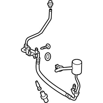 Ford DG9Z-19972-D Hose & Tube Assembly