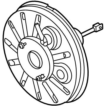 Nissan 47210-6LA0C Booster Assy-Brake