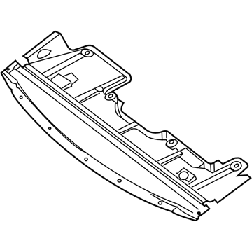 Nissan 75890-ZX00A Cover-Engine, Lower