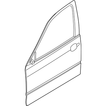 BMW 41-51-7-034-151 Door Front Left