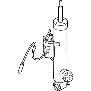 BMW 37-12-6-851-139 Rear Left Shock Absorber