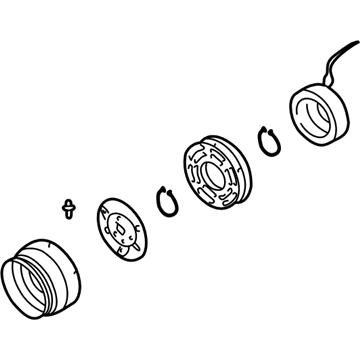 Mopar MR500254 Clutch-A/C Compressor