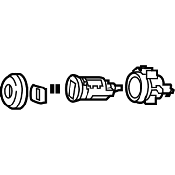 Mopar 5102455AB Cylinder Lock-Door Lock