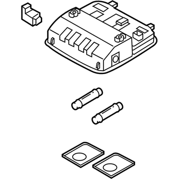 Hyundai 92800-F3011-XUG Overhead Console Lamp Assembly