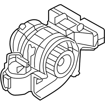 BMW 64-11-6-977-947 Housing, Rear-Cabin Heating