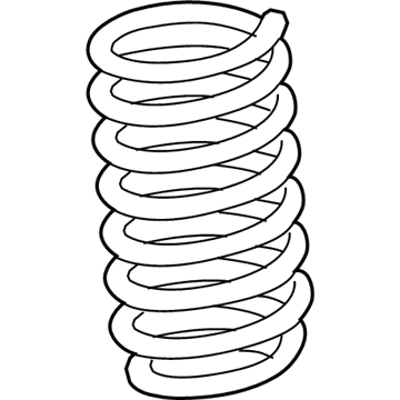 BMW 31-33-6-879-736 Front Coil Spring