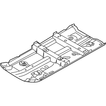 Nissan G4320-5RLMA Floor-Front, RH