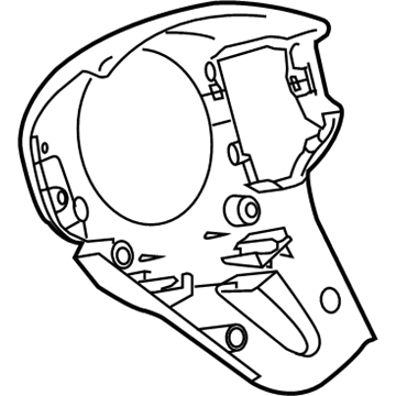 GM 84471497 Rear Shroud