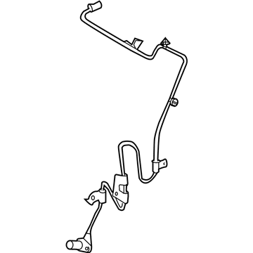 Hyundai 95670-2C800 Sensor Assembly-Abs Front Wheel , R