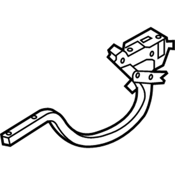 Kia 79210A7000 Hinge Assembly-Trunk Lid