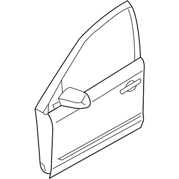 Nissan HMA01-CB0MM Door Front LH