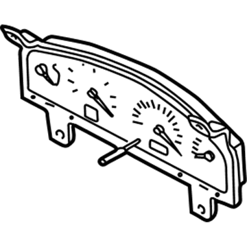 Nissan 24820-5W504 Speedometer Assembly