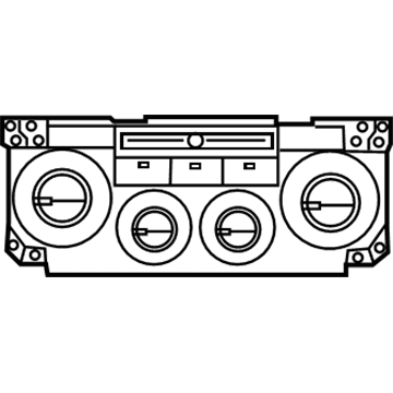 Mopar 55111031AH Air Conditioner And Heater Control