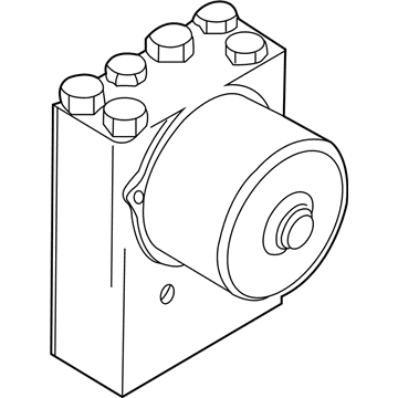 BMW 34-51-6-756-287 Asc Hydraulic Unit