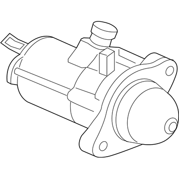 Acura 31200-RX0-A02 Starter Motor Assembly (Sm-74002) (Mitsuba)