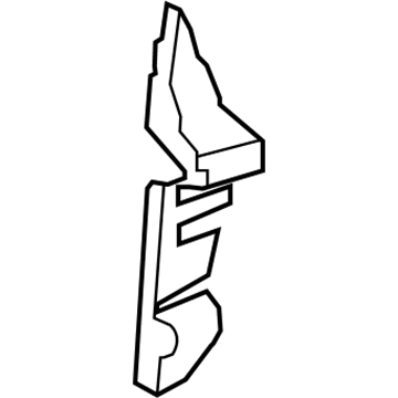 Mopar 55111330AA Seal-Radiator Side Air