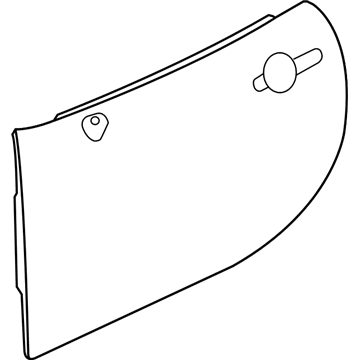 GM 15940852 Door Shell