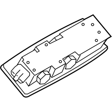 BMW 63-31-9-215-617 Interior Reading Light Rear Left