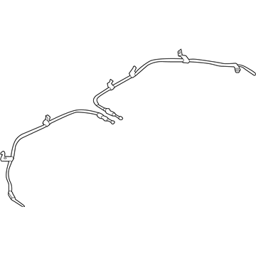 Nissan 36530-3NA0A Cable Assembly Parking, Rear RH