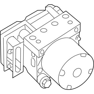 Nissan 47660-6RD0D ACTUATOR & ECU ASSY, ANITI-SKID