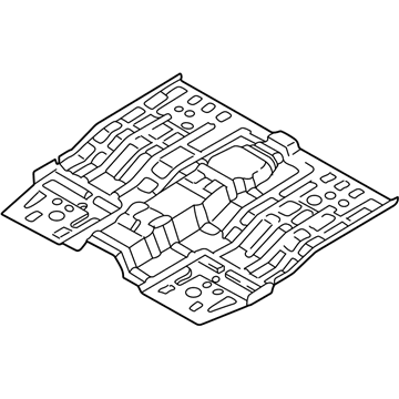 Hyundai 65111-26200 Panel-Center Floor