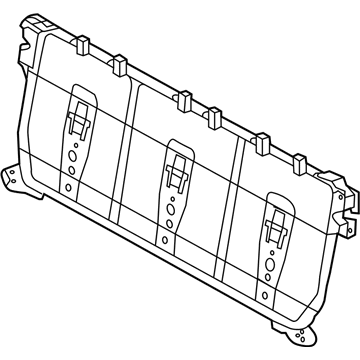 Toyota 71017-52640 Seat Back Frame