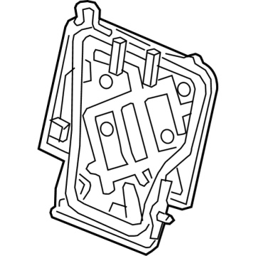 Acura 81726-TYA-A21 Frame L, Middle Back