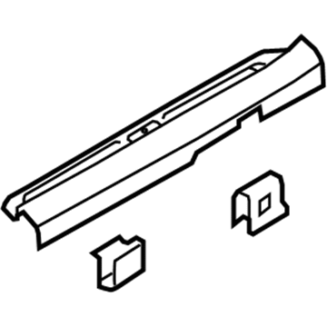 Kia 858801M000WK Trim Assembly-Front Door SCUF