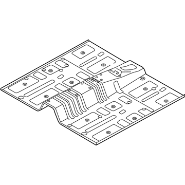 Hyundai 65110-C2000 Panel Assembly-Center Floor