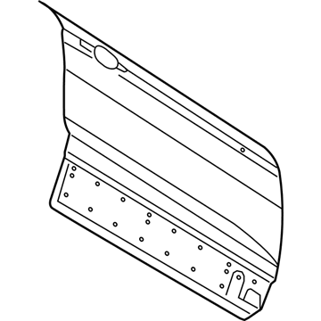 Ford GJ5Z-7820200-A Outer Panel