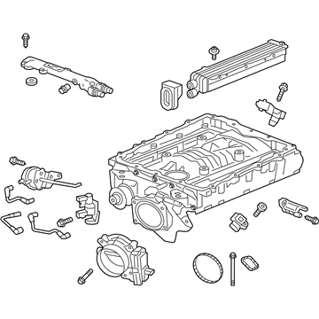 GM 12701996 Intake Manifold