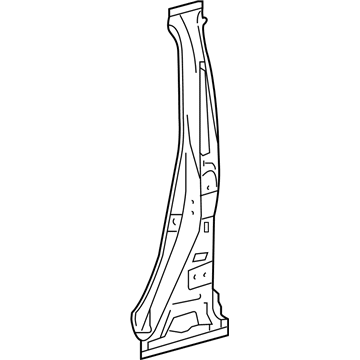 Toyota 61303-06080 Center Pillar Reinforcement