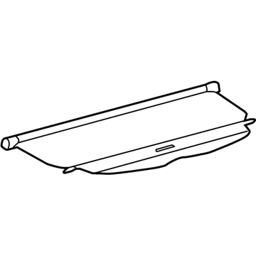 Toyota 64910-0T011-A0 Cargo Cover