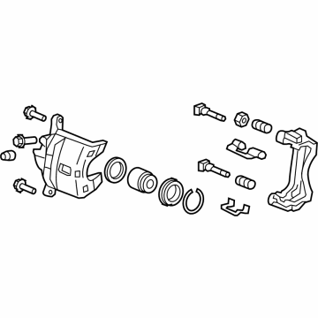 Honda 45019-T20-A10 CALIPER SUB-ASSY