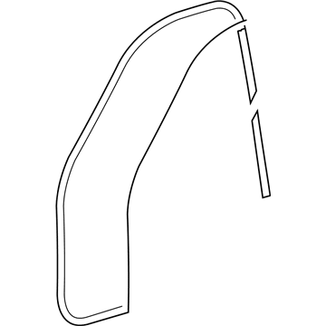 Ford 4W1Z-5420708-AAB Weatherstrip On Body