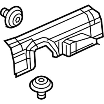 Honda 84251-TR6-A01ZA Garnish, L. *NH167L*