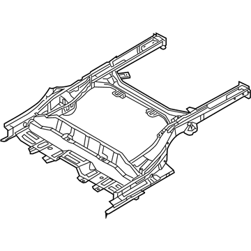 Hyundai 65700-3X012 Member Assembly-Rear Floor Under