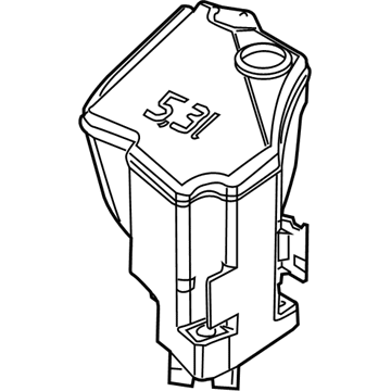 BMW 61-66-7-110-853 Windshield Cleaning Container